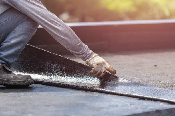 Professional Emergency Waterproofing technician working in Wautoma, WI